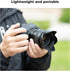 K&F Concept 58mm Tulip Flower Lens Hood for Canon Rebel T8i T7 T7i T6i T6 T5i T5 T4i T3i DSLR Cameras