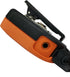 Two Way Radio Shoulder Mic Remote Speaker Microphone with 3.5mm Earpiece for Motorola Walkie Talkie (Orange)