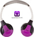 XO Vision IR630PR Universal IR Wireless Foldable Headphones - Purple Wireless Bluetooth-Enabled Lightweight Portable for iPhone, Car, Kids Wireless Headphones for Universal Car Entertainment System