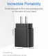 Type C Charger Fast Charging for Samsung, 25W USB C Charger Block with 6Ft Type C to C Cable (Black)