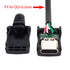cablecc 10set DIY 4pin USB 2.0 Type C Female Socket Connector - SMT Type with PC Board, Housing & 3.0mm SR