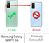 Osophter Clear Case for Galaxy S20 FE 5G, Transparent Reinforced Corners, TPU Shock-Absorption Cover