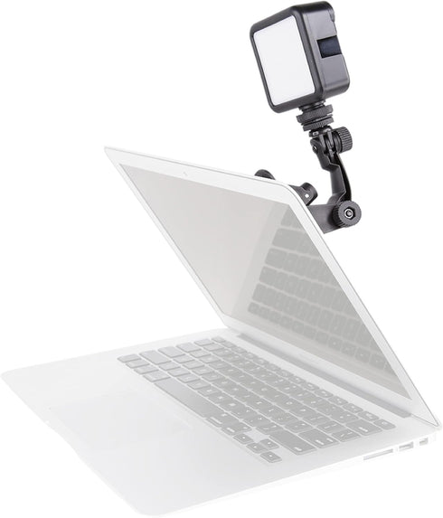 Foto&Tech Dimmable LED Laptop Lighting Kit, Rechargeable 2100mAH Light Panel with Diffuser and