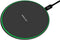 Wireless Charger Ultra Slim 10W Fast Wireless Charging Station, Black Qi-Certified, Compatible with Smart Phones and