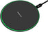 Wireless Charger Ultra Slim 10W Fast Wireless Charging Station, Black Qi-Certified, Compatible with Smart Phones and