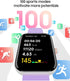 Smart Watch for Women with Alexa, 1.91" HD Screen, IP68 Waterproof, 100 Sports Modes, Heart Rate Monitor