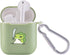 MAYCARI Cute Frog Case for AirPods 2&1 with Keychain, Green Animals Design Protective Soft TPU Cover