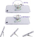 cobee 3 360Rotation Pcs Butterfly Cell Phone Ring Stand Holder, Cute Butterfly Pattern Painted Metal Finger Stand