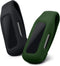 kwmobile 2X Clip Holders - Compatible with Fitbit Inspire 3 / Inspire 2 / Ace 3, Clip-On Replacement Set (Black/Dark