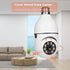 360 Security Cameras Wireless Outdoor, 2.4GHz & 5GHz WiFi Light Bulb 1080p Security Camera, Motion Detection, Two-Way