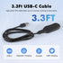 REEYEAR 3.3FT/1Mtr Set Magnetic Charger Dock fits for Plaud NotePin & NotePin S AI Voice Recorder USB-C Fast Charging