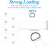 TIESOME 20 Pcs Phone Tether Tab, Universal Phone Lanyard Patch Cellphone Strap Replacement Part for Most Smartphone