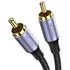 MOSWAG RCA Coaxial Cable 3.3FT/1M, Digital Audio Cable, RCA Digital Coaxial Cord