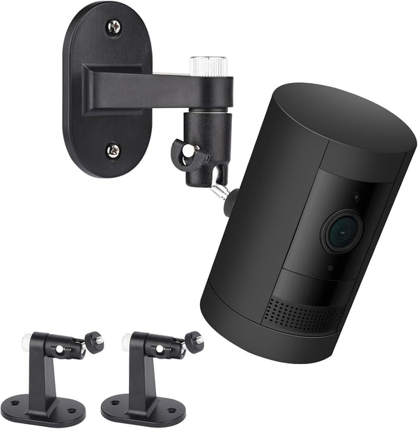 ALERTCAM 2Pack Adjustable Security Wall Mount Bracket for Ring Stick Up Cam &
