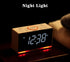 iTOMA Alarm Clock Radio with 1.4" White LED Display, Bluetooth, FM Radio, Dual Alarm, Sleep Timer, Snooze, Auto &