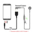 Mcbazel Surecom 3.5mm Kenwood Earpiece Adaptor for Cellphone to Walkie-Talkie
