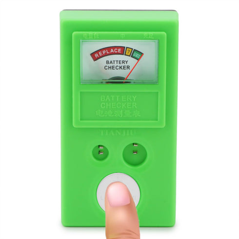 Portable Button Cell Battery Tester, Small Meter Tool for LR44 CR2032 CR2025 Button Batteries, 1.5v 3v