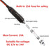 AEISVIK 5.5 2.1mm 10ft 12v 24v 16AWG 15A DC x Connector Car Charger Power Supply Cord - Cigarette Lighter Male Plug