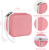 Lumus&Solem Pink Kids Camera Case - Storage Bag Compatible with Instant Cameras and Digital Video Cameras for Girls and