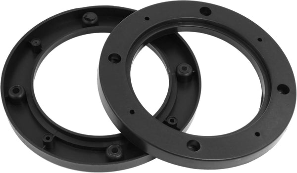 uxcell Pair Universal 4" Car Speaker Spacer Adapter Bracket Holder, Black