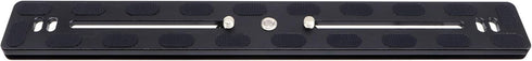 PU-300 Universal Lengthened 300mm Quick Release Plate Slide Rail with D-Ring Screw for DSLR Tripod, Arca-Swiss