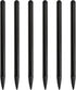 Brvlsoc 6-Pack Black Dual-Tip Stylus Pens Universal Touchscreen Stylus Compatible with iPad, Samsung