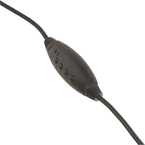 IMME282 Wired USB Dual Headset with Noise Cancelling Mic, Volume Control for PC, Laptop, and Computer.