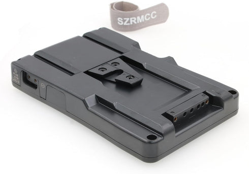 SZRMCC Dual NP-F970 NP-F Series Battery to V-Mount Lock Power Supply Converter Plate for ARRI Sony Camera Kit