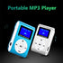 Diyeeni MP3 MiniMP3 32GB Mini Player, Portable Music Player with Clip, LCD Screen, Digital Music Media Player BackClip