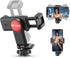 ULANZI Universal Phone Tripod Mount with Cold Shoe, Adjustable Clamp Holder for iPhone 11 Pro Max, Samsung Galaxy