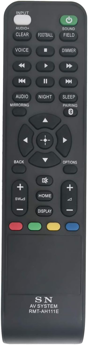 RMT-AH111E Remote Control for Sony Home Theater Speaker System HT-RT5, HT-ST9, SA-RT5