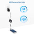 Cable Matters 3.3 ft Short Retractable USB C Cable (USB C to USB C) - Compact and convenient for on-the-go use.