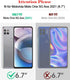 Moto One 5G Ace Case, Glitter Cute Soft Cover with Ring Kickstand, Shockproof Protective Phone Case for Motorola G
