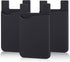 Pofesun Adhesive Phone Card Holder, 3 Pack, Silicone Stick-on Wallet for iPhone 16 15 14 13 12 Pro Max, Samsung Galaxy