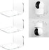 OAPRIRE Acrylic Floating Wall Shelves Set of 3 for Security Cameras, Baby Monitors, Speakers, No Drill (Clear)