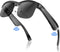 GAXABI Smart Glasses, Polarized Bluetooth Sunglasses, Built-in Mic & Speakers, Voice Assistant, UV