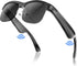 GAXABI Smart Glasses, Polarized Bluetooth Sunglasses, Built-in Mic & Speakers, Voice Assistant, UV