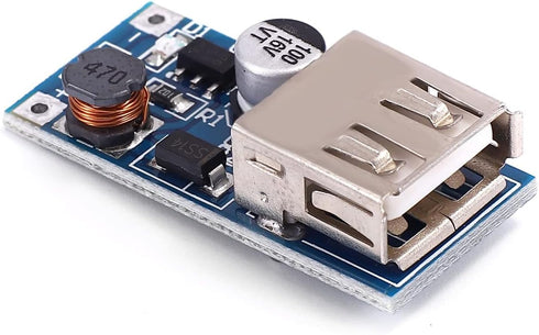 DC-DC 0.9V-5V to 5V PFM 600MA Step Up Boost Converter Supply Voltage Module Mobile Power Bank USB Boost Converter Charger Board Module 10PCS