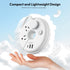 NTONPOWER Travel Power Strip with USB Ports, 3 Outlet and 3 USB (1 USB C), 5 ft Extension Cord, Compact for Home Office