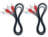 ZHLATECK RCA Stereo Audio Cable, 3FT 2-RCA Male to 2-RCA Male Cable Compatible