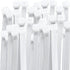 100 Natural Clear Cable Zip Ties - HEAVY DUTY, Premium Grade, UV Weather Resistant, 14 Inch Length, 75 lbs TENSILE