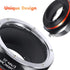 K&F Concept Lens Adapter for Canon EOS (EF/EF-S) D/SLR Lens to Micro Four Thirds Mount Mirrorless Camera