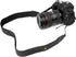 WANBY Black Canvas Camera Strap, Neck Shoulder Strap with Quick Release Buckles for DSLR SLR