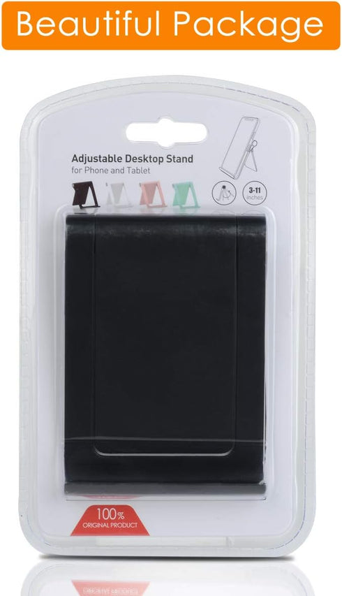 Multi-Angle Adjustable Cell Phone Stand Holder, Tablet Holder for iPhone 16 15 14 13 12 11 Pro Max XS XR 8 Plus 6 7