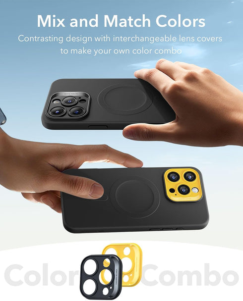 ESR iPhone16 16 6.3 inch for Pro Case with MagSafe, Supports Magnetic Charging, Smooth & Slim Silicone Case