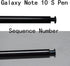 Galaxy Note 10 S Pen with Bluetooth Replacement for Samsung Galaxy Note 10 Plus S Pen, Aura Black Stylus Pen