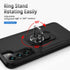 Heavy Duty Shockproof Full Body Phone Cover for Samsung Galaxy S22 with Screen Protector, Built-in Finger Ring Kickstand