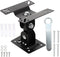 jojofuny Adjustable Monitor Mount Bracket 14-27 Inch Metal Pivot Tv Wall Mount 360