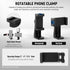 NEEWER Camera Slider Dolly with Ball Head & Phone Clamp, 4 Wheeled Tabletop Dolly for DSLR and Smartphones