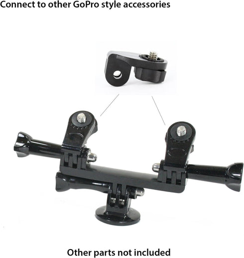 2 pc Universal Gimbal Conversion Adapter Set for Sony, Xiaomi, GoPro with 1/4-Inch Camera Screw
